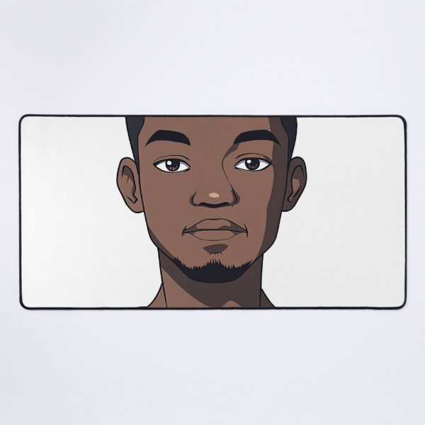 Item preview, Mozambican man | Anime style designed and sold by ComicsFactory.