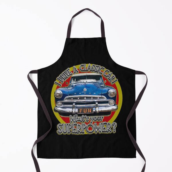 Item preview, I DRIVE A CLASSIC OLD CAR, whats your SuperPower? designed and sold by Michael van der Hoorn.