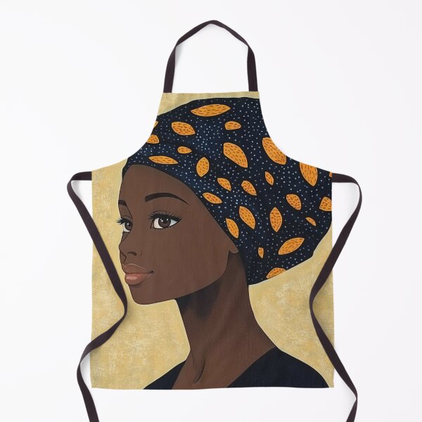 Item preview, Mozambican woman | Anime style designed and sold by ComicsFactory.