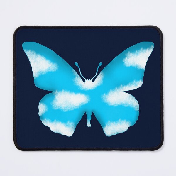 Item preview, Sky Cloud Blue Butterfly Silhouette designed and sold by Deborah Camp.