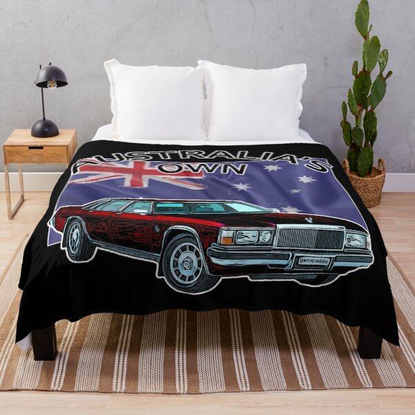 Item preview, Red Classic Australian WB Holden Statesman Caprice – Vintage Car Art designed and sold by Michael van der Hoorn.