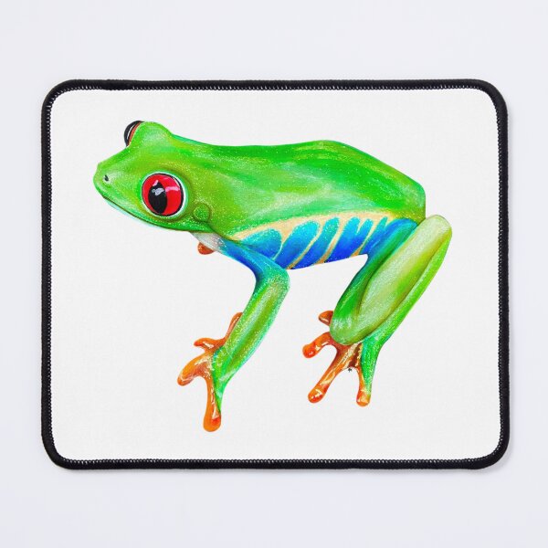 Item preview, Hyper realistic Red Eyed Tree Frog designed and sold by Tarantula Design Co. .