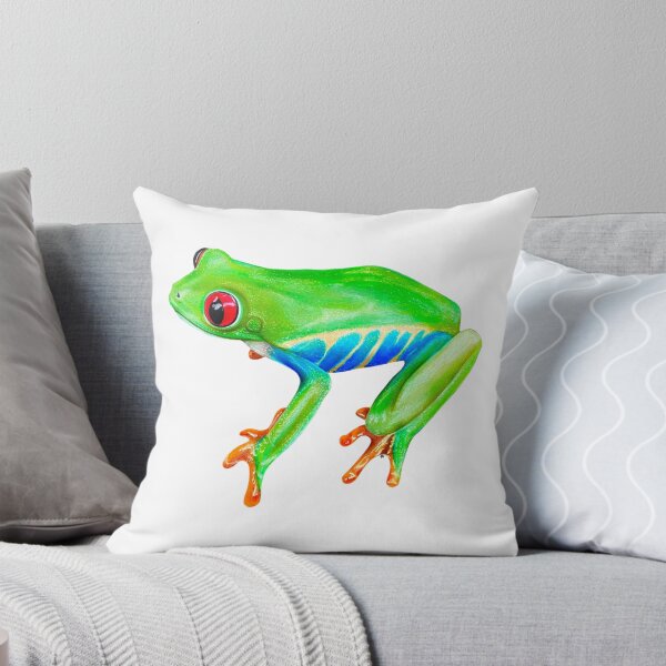 Item preview, Hyper realistic Red Eyed Tree Frog designed and sold by Tarantula Design Co. .