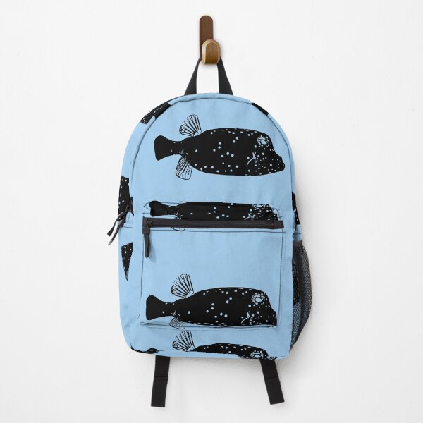 Item preview, Juvenile Spotted Boxfish Black Design designed and sold by designsasstultd.