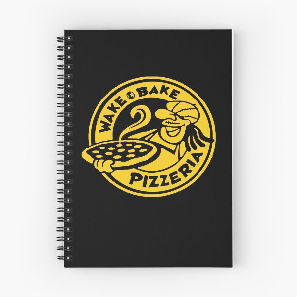Aperçu de l'œuvre WAKE & BAKE PIZZERIA créée et vendue par GeeklyShirts.