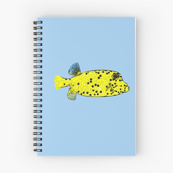 Item preview, Juvenile Spotted Boxfish Black Alternate Design  designed and sold by designsasstultd.
