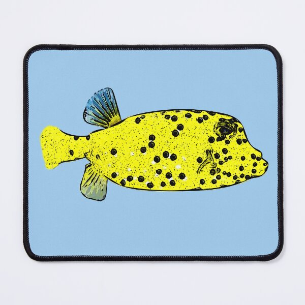 Item preview, Juvenile Spotted Boxfish Black Alternate Design  designed and sold by designsasstultd.