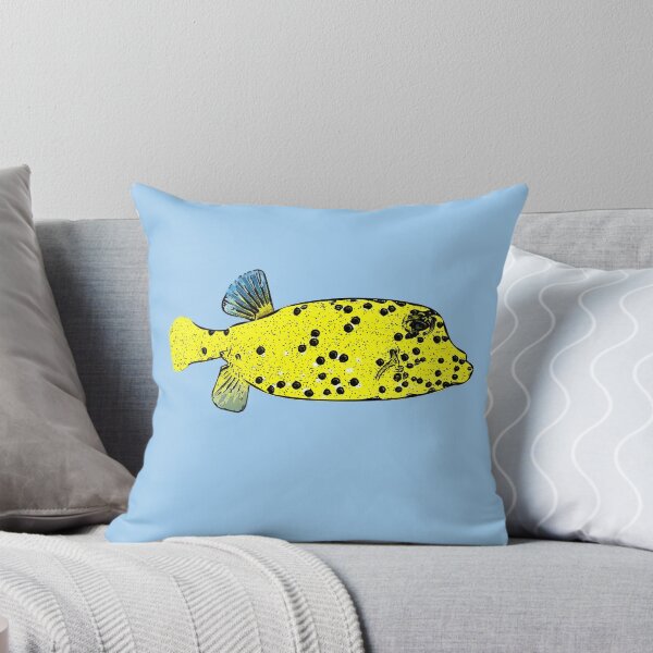 Item preview, Juvenile Spotted Boxfish Black Alternate Design  designed and sold by designsasstultd.