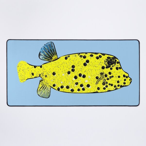 Item preview, Juvenile Spotted Boxfish Black Alternate Design  designed and sold by designsasstultd.