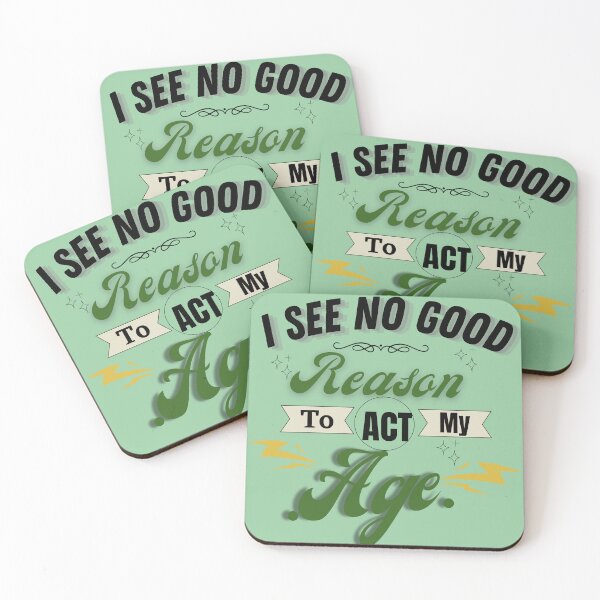 Item preview, I See No Good Reason-Fun, Novelty Inspirational  Elderly gift designed and sold by Old Age Ain't For Sissies!.