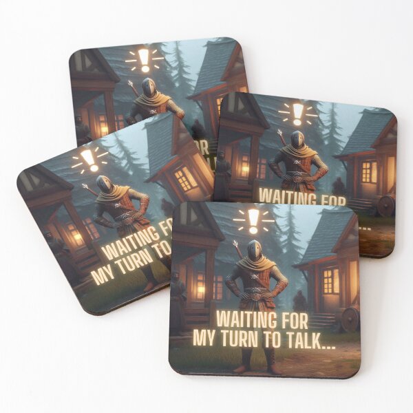 Item preview, NPC Vibes - Waiting for my Turn to talk... designed and sold by nature. electrified..