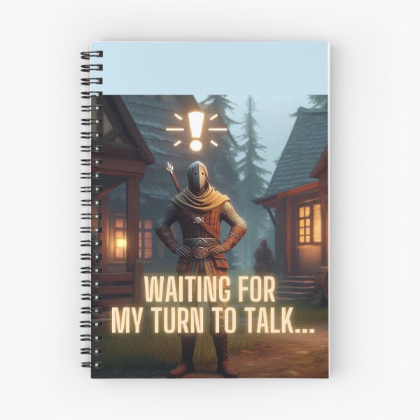 Item preview, NPC Vibes - Waiting for my Turn to talk... designed and sold by nature. electrified..