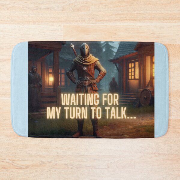 Item preview, NPC Vibes - Waiting for my Turn to talk... designed and sold by nature. electrified..