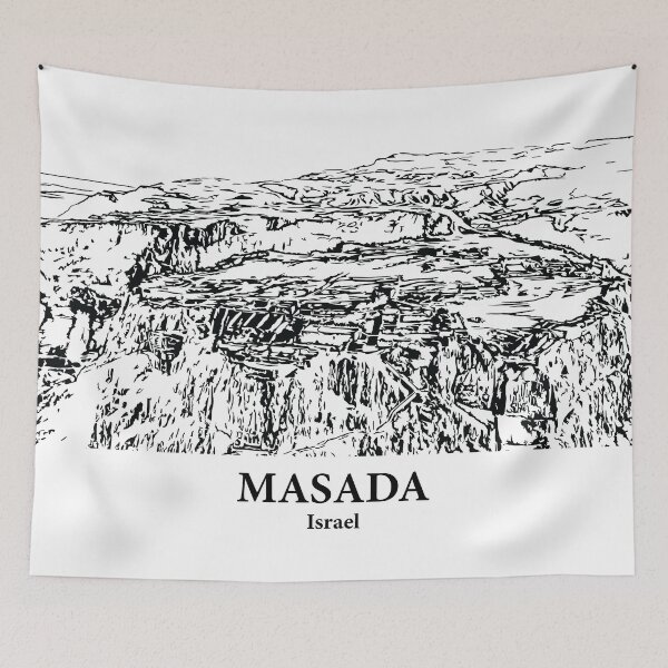 Item preview, Masada - Israel designed and sold by Lakeric Cityscapes.
