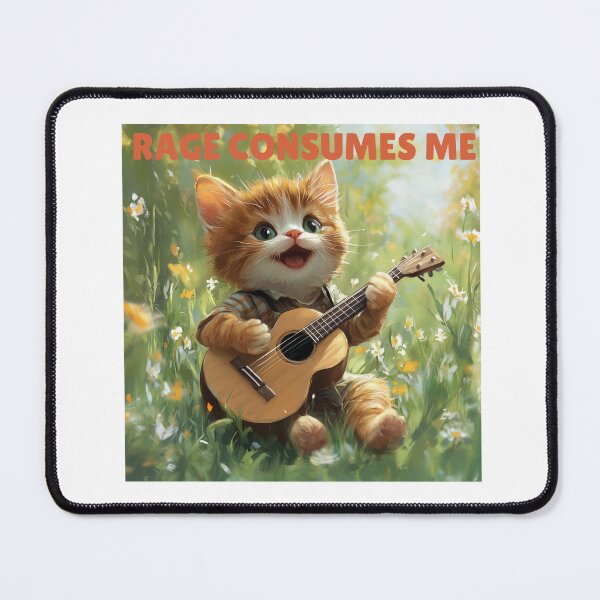 Item preview, Rage Consumes Me - Kitten designed and sold by FoleleDesigns.