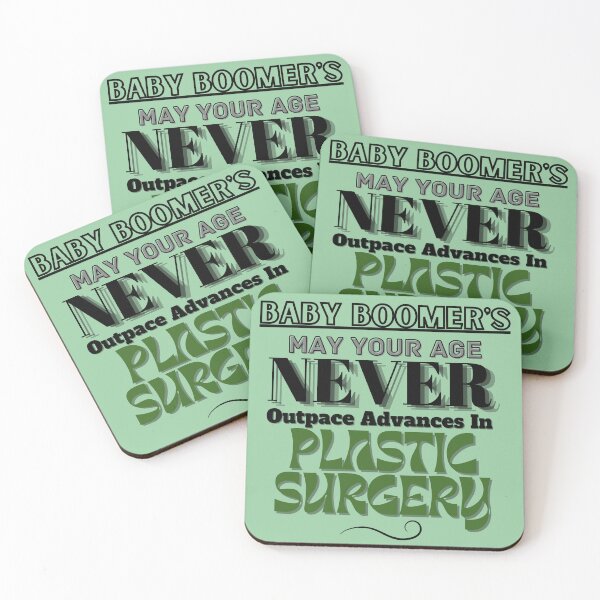Item preview, Baby Boomers-Fun, Novelty Plastic Surgery Post-Surgery Elderly gift designed and sold by Old Age Ain't For Sissies!.