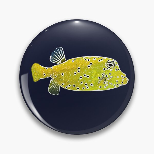 Item preview, Juvenile Spotted Boxfish White Alternate Design  designed and sold by designsasstultd.