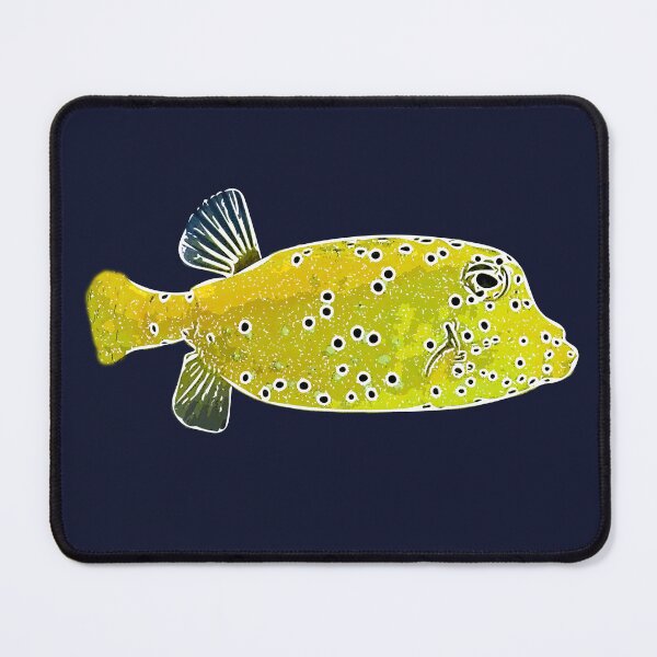 Item preview, Juvenile Spotted Boxfish White Alternate Design  designed and sold by designsasstultd.