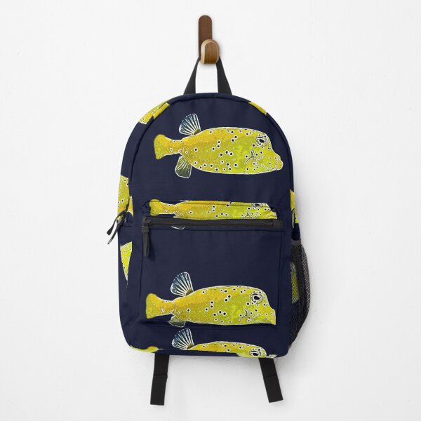 Item preview, Juvenile Spotted Boxfish White Alternate Design designed and sold by designsasstultd.