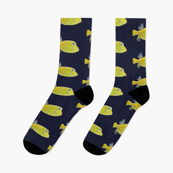 Item preview, Juvenile Spotted Boxfish White Alternate Design  designed and sold by designsasstultd.