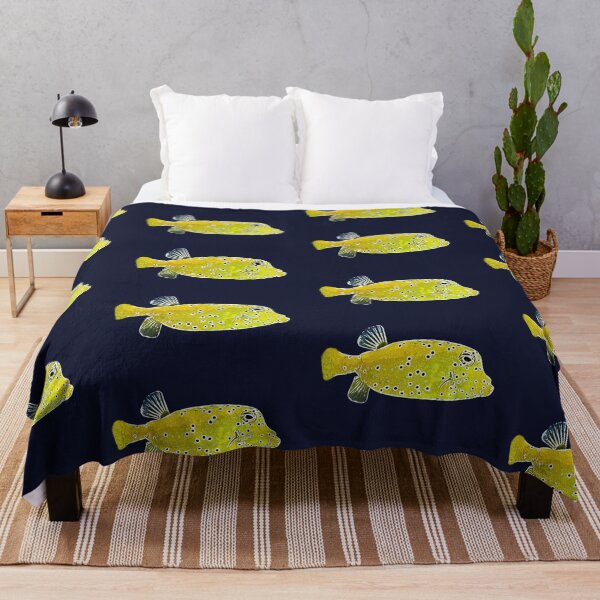 Item preview, Juvenile Spotted Boxfish White Alternate Design  designed and sold by designsasstultd.