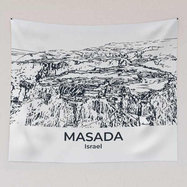 Item preview, Masada - Israel designed and sold by Lakeric Cityscapes.