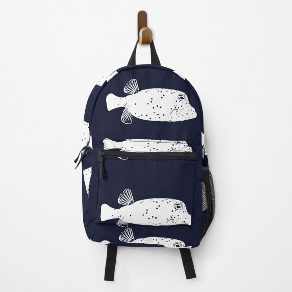 Item preview, Juvenile Spotted Boxfish White Design designed and sold by designsasstultd.