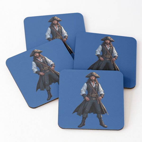Item preview, Fearless Buccaneer: Vintage Pirate Adventure Design designed and sold by atenyos.