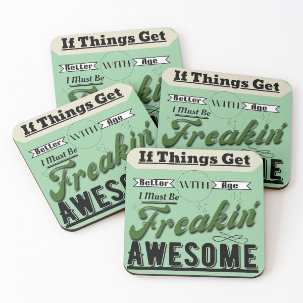 Item preview, If Things Get Better... Fun, Novelty Elderly Humor designed and sold by Old Age Ain't For Sissies!.