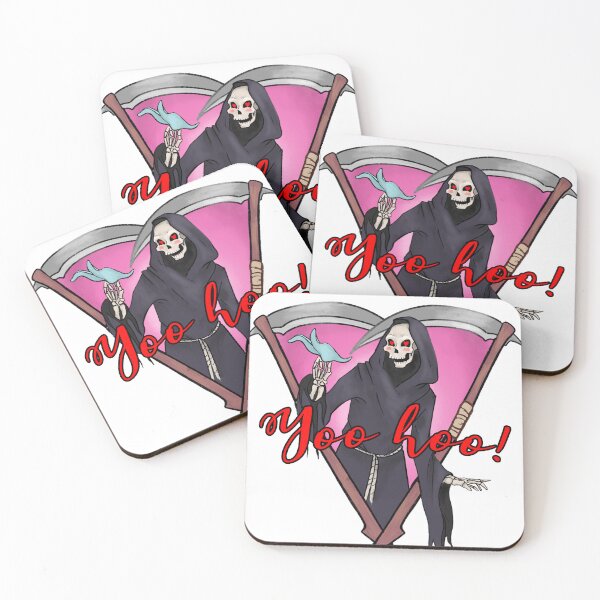 Item preview, Death Calls Yoo Hoo! designed and sold by awkaffections.