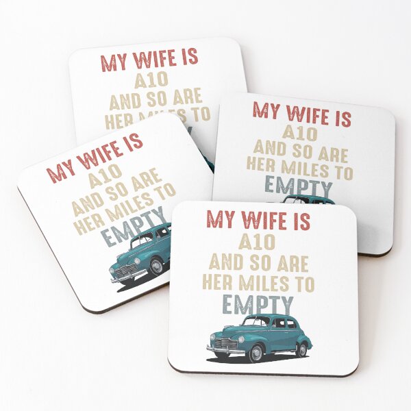 Item preview, Funny My Wife Is A 10 And So Are Her Miles To Empty Men Car  designed and sold by VISIONSTURME.