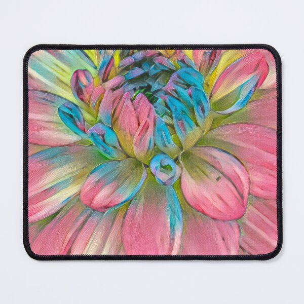 Item preview, Radiant Petals – Vibrant Dahlia Floral Digital Art designed and sold by CayenaCreative.
