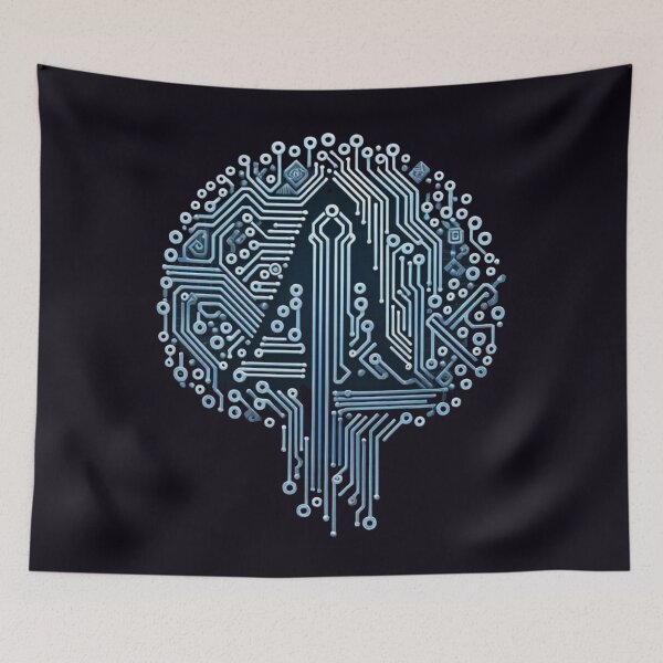 Item preview, AI and technology style designed and sold by  ViralVisionsCreating .