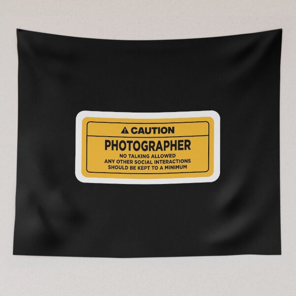Item preview, DO NOT DISTURB PHOTOGRAPHER  designed and sold by Sukistic.