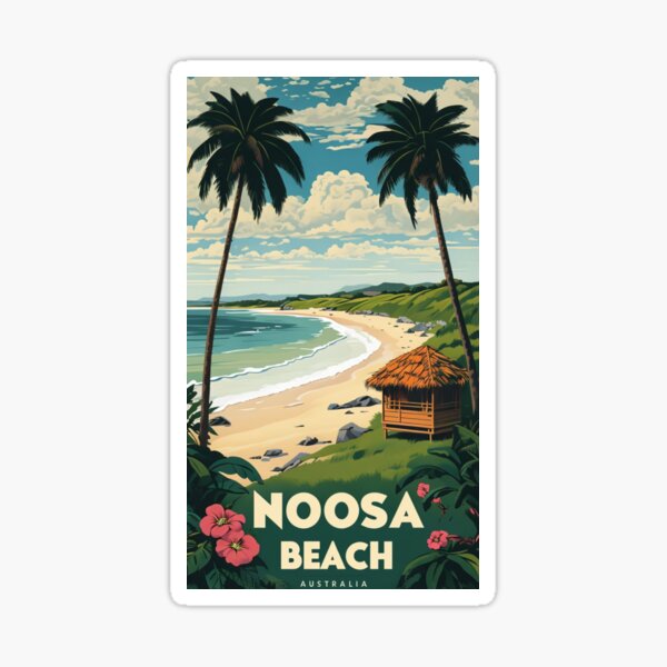 Item preview, Noosa beach Australia designed and sold by JIGUWORLD.