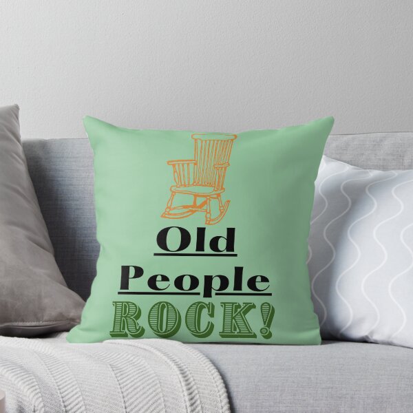 Item preview, Old People Rock!-Fun, Novelty elderly gift designed and sold by Old Age Ain't For Sissies!.