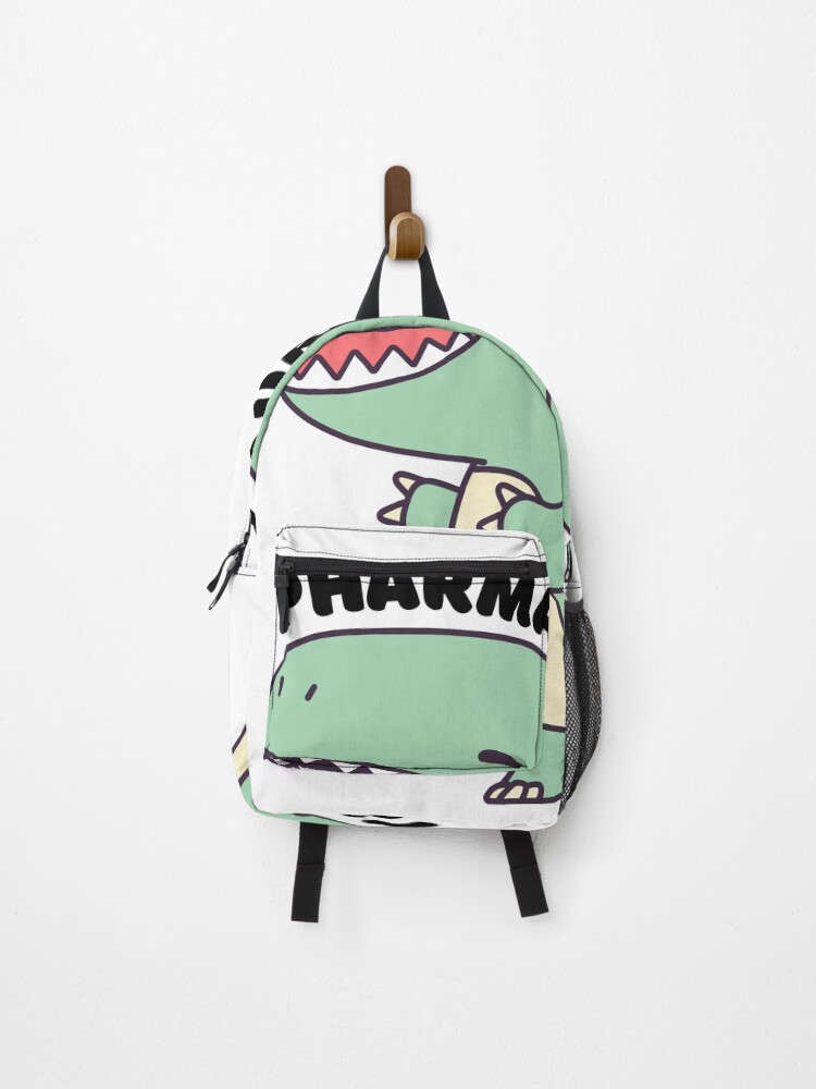 Thumbnail 1 of 3, Backpack, Pharma-saurus Rx designed and sold by PRESLAVAA.