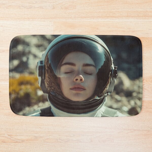 Item preview, Astro meditating on rocks designed and sold by anytka.