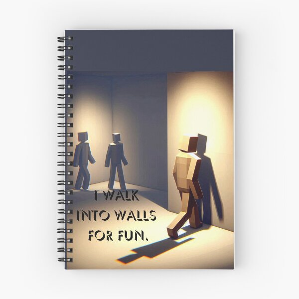 Item preview, NPC Vibes - I walk into Walls for Fun. designed and sold by nature. electrified..