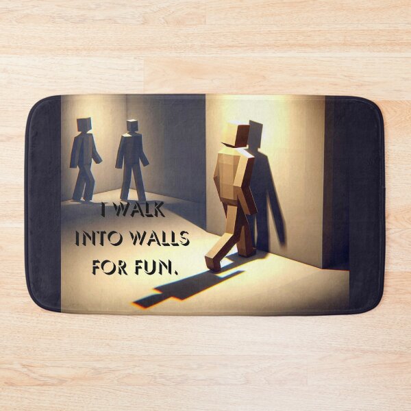 Item preview, NPC Vibes - I walk into Walls for Fun. designed and sold by nature. electrified..
