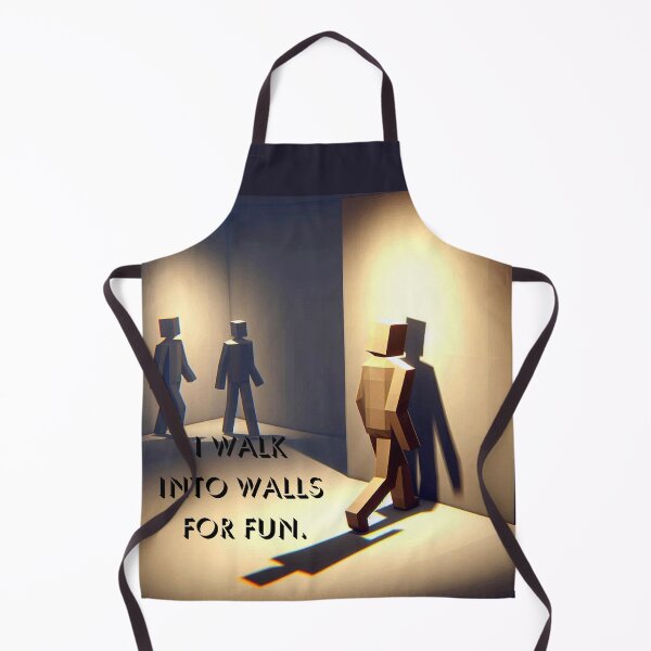 Item preview, NPC Vibes - I walk into Walls for Fun. designed and sold by nature. electrified..