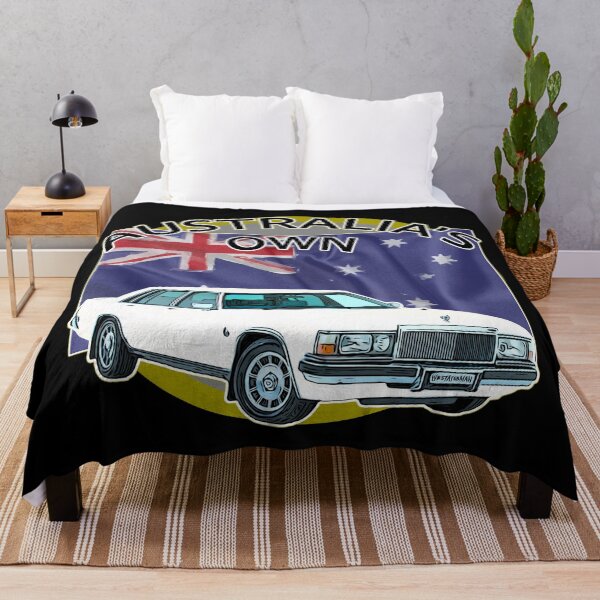 Item preview, Old White Classic Australian WB Holden Statesman Caprice – Vintage Car Art designed and sold by Michael van der Hoorn.