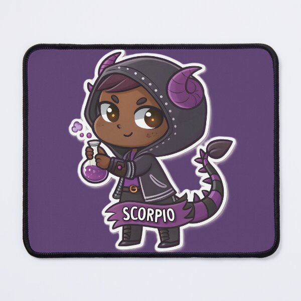 Item preview, Scorpio (Oct 23 - Nov 21) – The Mysterious One designed and sold by HoneyNutCrisis.