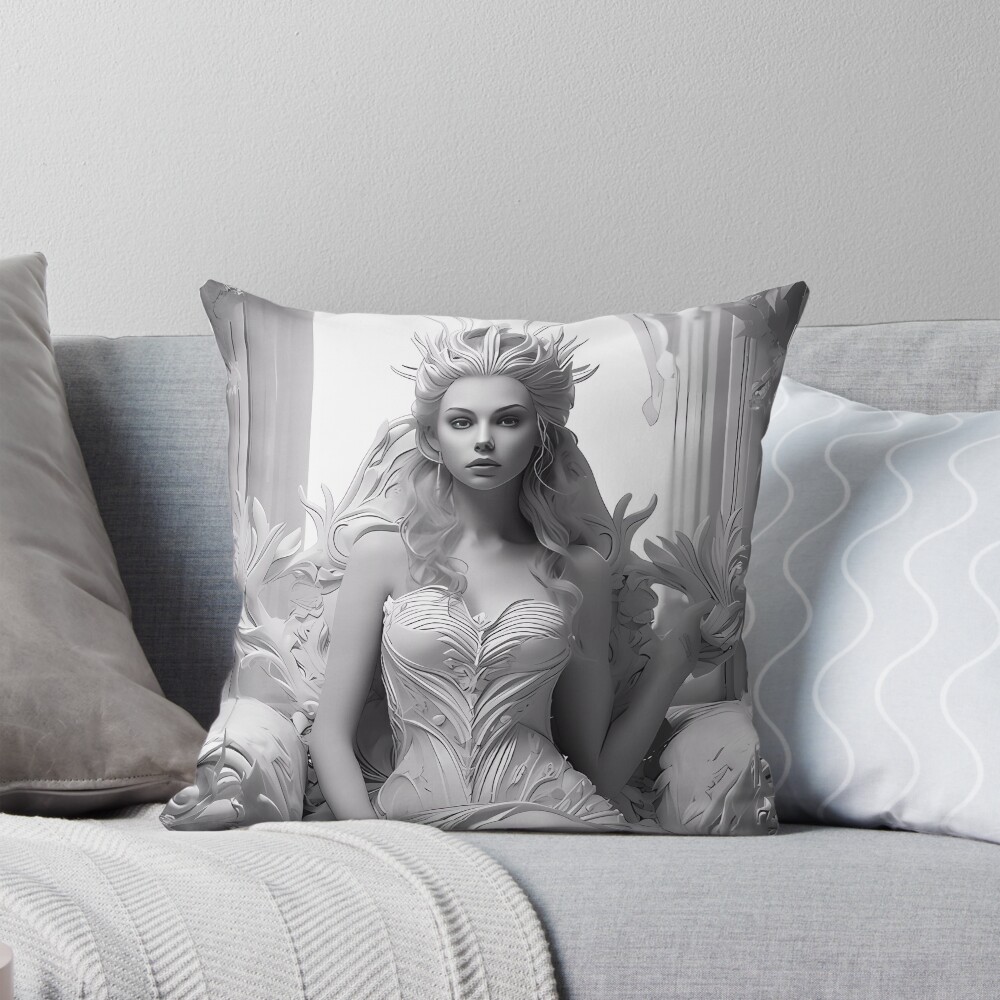 Item preview, Throw Pillow designed and sold by davidfreecolor.