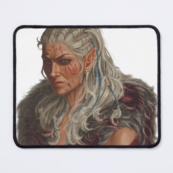 Item preview, Feral Grandma (no bg) designed and sold by IzzMizz.