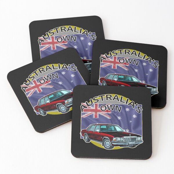 Item preview, Old Red Classic Australian WB Holden Statesman Caprice – Vintage Car Art designed and sold by Michael van der Hoorn.