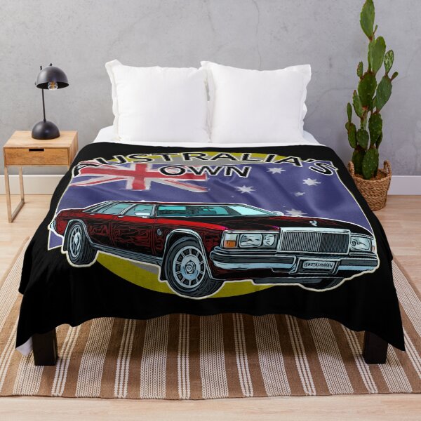 Item preview, Old Red Classic Australian WB Holden Statesman Caprice – Vintage Car Art designed and sold by Michael van der Hoorn.