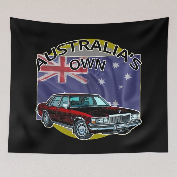 Item preview, Old Red Classic Australian WB Holden Statesman Caprice – Vintage Car Art designed and sold by Michael van der Hoorn.