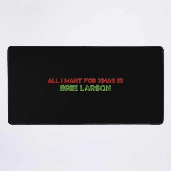 Item preview, All I Want for Xmas is Brie Larson designed and sold by deluluhaze.