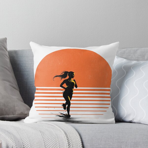 Item preview, Your legs are lying to you (female runner sunset) designed and sold by Tees16.